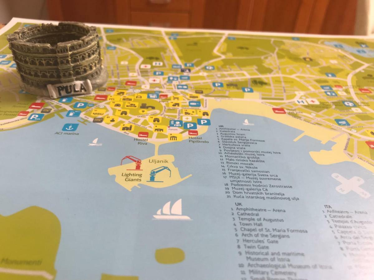 Amu Apartment Пула Екстериор снимка